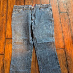 Wrangler Jeans Men’s 42x32 36MWZ Slim Fit Dark Wash Denim Pants